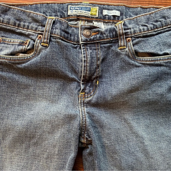 Old Navy Denim - Y2K Old Navy Boot Cut Low Rise Jeans Size 10 Regular Stretch Medium Wash 2005